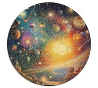 Cosmic Galaxy 1000 Pieces Jigsaw Puzzles For Adults Educational Games Stress Relieving Entertainment Exercise The Memory of The Brain for Family Decorations 1000pcs (67.5x67.5cm)