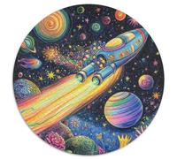 Cosmic Galaxy 1000 Pieces Jigsaw Puzzles For Adults Family Challenge Toys Stress Relieving Entertainment Cultivate The Spirit of Teamwork for Family Decorations 1000pcs (67.5x67.5cm)