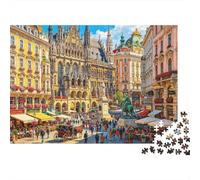 Cosmic Galaxy Adulto Jigsaws 1000 Piece Recyclable Material Neon Purple Space Puzzle para Adultos Puzzle Accesorios de Juego Interesante Juego Familiar Gift para Women