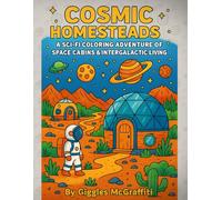 Cosmic Homesteads - A Sci-Fi Coloring Adventure of Space Cabins & Intergalactic Living: Explore whimsical life among the stars with futuristic cabins, alien landscapes, and cozy space outposts!