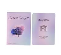 Cosmic Insights Oracle Deck, Juego De Cartas De Tarot En Inglés De 41 Piezas, Baraja De Adivinación Impresa Clara, Tarjetas De Juego De Lectura Del Destino Portátiles, Herramientas De Guía Espiritual