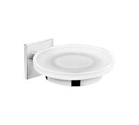 Cosmic Jabonera de pared Duo Square Cosmic. Cromo