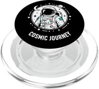 Cosmic Journey Astronaut Space Explorer Fitness Gym Gráfico PopSockets PopGrip para MagSafe