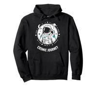 Cosmic Journey Astronaut Space Explorer Fitness Gym Gráfico Sudadera con Capucha