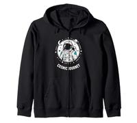 Cosmic Journey Astronaut Space Explorer Fitness Gym Gráfico Sudadera con Capucha