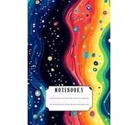 Cosmic Liquid Art Notebook: Lined Journal for Dreamers & Creators: Otherworldly Abstract Cover - Perfect for Ideas, Doodles & Personal Insights