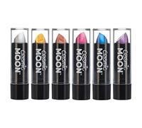 Cosmic Moon - Lápiz Labial Metálico - 5g - ¡Para unos labios metálicos fascinantes! - Set de 6 colores