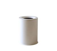 COSMIC Papelera de Baño Blanco Mate 5L - Diseño Compacto y Elegante para Hogar u Oficina - Resistente y Fácil de Limpiar