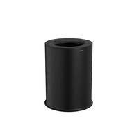 COSMIC - Papelera Baño | Acabado Negro Mate | Ideal para Baños, Lavabos y Aseos | Medidas 20 x 26 x 20 cm