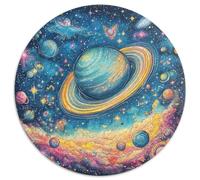Cosmic Planets 1000 Piece Jigsaw Puzzle For Adults Challenging Game Stress Relief Puzzle Exercise The Memory of The Brain for Adults and Kids, Age 12 Years Up 1000pcs (67.5x67.5cm)