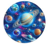 Cosmic Planets 1000 Piece Jigsaw Puzzle For Adults Educational Games Stress Relief Puzzle Exercise The Memory of The Brain for Men, Women, Elders, Seniors 1000pcs (67.5x67.5cm)