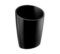 Cosmic Portacepillos para encimera Saku Cosmic. Negro brillo