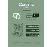 Cosmic Prep Digital SAT Reading Guide Focus Edition