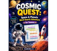 COSMIC QUEST: Space & Planets Word Search Adventure for Tweens (Children Puzzle Books)