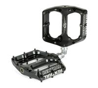 Cosmic Renthal Pedale Rentahl Revo-F Plattform-Pedal, Schwarz, PD10001-00