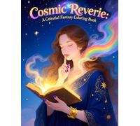 Cosmic Reverie: A Celestial Fantasy Coloring Book: Grayscale Fantasy Portraits for Adults featuring Mystical Goddesses, Celestial Dreams, and Ethereal Magic for Stress Relief and Mindful Creativity.