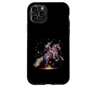 Cosmic Rodeo Howdy Western Retro Lindo Unicornio Cowgirl Espacio Carcasa para iPhone 11 Pro