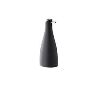 COSMIC Saku Dispensador de Jabón para Baño de Diseño Minimalista Fabricado en Acrílico y Cristal. Dosificador de Encimera para Aseo y Cocina. Accesorio Recargable de 300 ml en Color Negro