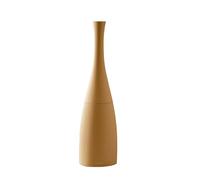 COSMIC Saku Escobilla de Baño Minimalista de Estilo Nordico Fabricada en Plástico y Resina. Escobillero de Suelo para WC en Color Naranja
