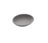 COSMIC Saku Jabonera para Baño o Cocina de Diseño Minimalista Fabricada en Cristal Acrílico. Soporte para Pastillas de Jabón. Accesorio Funcional para Lavabo de Color Gris Mate