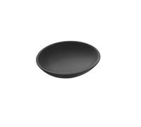 COSMIC Saku Jabonera para Baño o Cocina de Diseño Minimalista Fabricada en Cristal Acrílico. Soporte para Pastillas de Jabón. Accesorio Funcional para Lavabo de Color Negro Mate