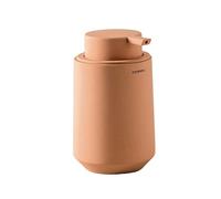 COSMIC Saona Dispensador de Jabón para Baño de Diseño Elegante Fabricado en Resina. Dosificador de Encimera para Aseo y Cocina de Tacto Suave. Accesorio Recargable de 350 ml en Color Blossom