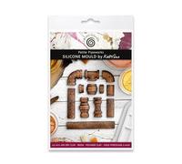 Cosmic Shimmer Petite Pipeworks - Molde de silicona para manualidades. Uso con secado al aire y arcilla polimérica, resina, cera, porcelana fría y más. El tubo más largo es de 74 x 11 mm de Katy Sue