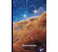 Cosmic Sketchbook - Quaderno da Disegno Galattico | 120 Pagine Bianche | Formato 6x9": Sketchbook con Copertina Stellare - Perfetto per Schizzi, Disegni e Idee Creative ispirate all’Universo