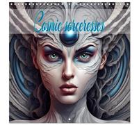 Cosmic Sorceresses (Calendar 2026 12" x 24" / 30 x 60 cm (abierto)) CALVENDO 12 Month Wall Calendar