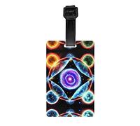 Cosmic Stars - Etiquetas de equipaje para bolsas de golf, bolsas de gimnasio, maletas, etc.