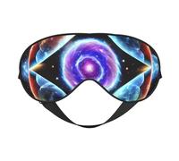 Cosmic Stars Soft Eye Mask. Unisex, cómodo y transpirable, adecuado para el descanso diario. Te ayuda a entrar rápidamente en un sueño profundo.