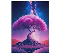Cosmic Tree of Life - Puzzles de madera, 300 piezas, para adultos, diseño único, juguete educativo para adolescentes y niños, 42 × 30 cm