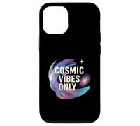 Cosmic Vibes Only Galaxy Space Universe Aesthetic Carcasa para iPhone 12/12 Pro