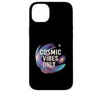 Cosmic Vibes Only Galaxy Space Universe Aesthetic Carcasa para iPhone 14 Plus