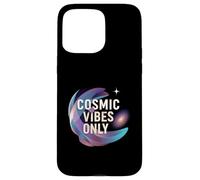Cosmic Vibes Only Galaxy Space Universe Aesthetic Carcasa para iPhone 15 Pro MAX