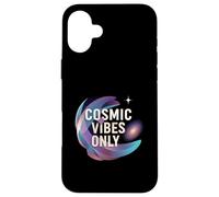 Cosmic Vibes Only Galaxy Space Universe Aesthetic Carcasa para iPhone 16 Plus