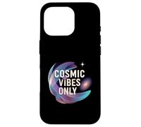 Cosmic Vibes Only Galaxy Space Universe Aesthetic Carcasa para iPhone 16 Pro