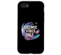Cosmic Vibes Only Galaxy Space Universe Aesthetic Carcasa para iPhone SE (2020) / 7/8
