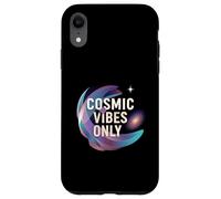 Cosmic Vibes Only Galaxy Space Universe Aesthetic Carcasa para iPhone XR