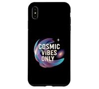 Cosmic Vibes Only Galaxy Space Universe Aesthetic Carcasa para iPhone XS MAX