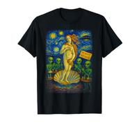 Cosmic Vivat Venus and UFO Alien Friendship Shirt Hombre Mujer Camiseta
