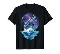 Cosmic Whale Tail Ocean Endless Galaxy Dream Camiseta