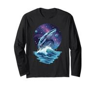Cosmic Whale Tail Ocean Endless Galaxy Dream Manga Larga