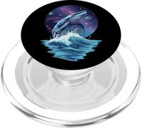 Cosmic Whale Tail Ocean Endless Galaxy Dream PopSockets PopGrip para MagSafe