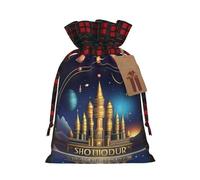 Cosmic Wonders - Bolsa con cordón estampada para fiestas, recuerdos de boda y almacenamiento