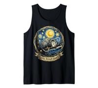 Cosmic Zarigüeya Noches Van Gogh Noche Estrellada Pintura de zarigüeya Camiseta sin Mangas