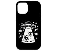 Cósmico OVNI Cartoon Numbers 6 7 Six Seven Retro Sci-Fi Fun Carcasa para iPhone 12/12 Pro