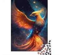 CosmicPhoenix Rompecabezas FireSpirit 1000 Piezas de Papel Reciclado para Mujeres y Hombres Difícil y Desafiante 52x38cm/1000pcs