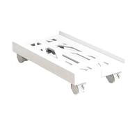 Cosmin Soporte para el Hogar, Computadora de Escritorio, Soporte para Consola, ElevacióN del Chasis, Base de Rueda Universal, Estantes Simples