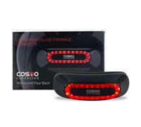 Cosmo Connected - Cosmo Moto - Luz para Casco de Motocicleta y Scooter - Luz Trasera Extraíble e Inteligente - Detección Automática de Caídas y Viaje Compartido